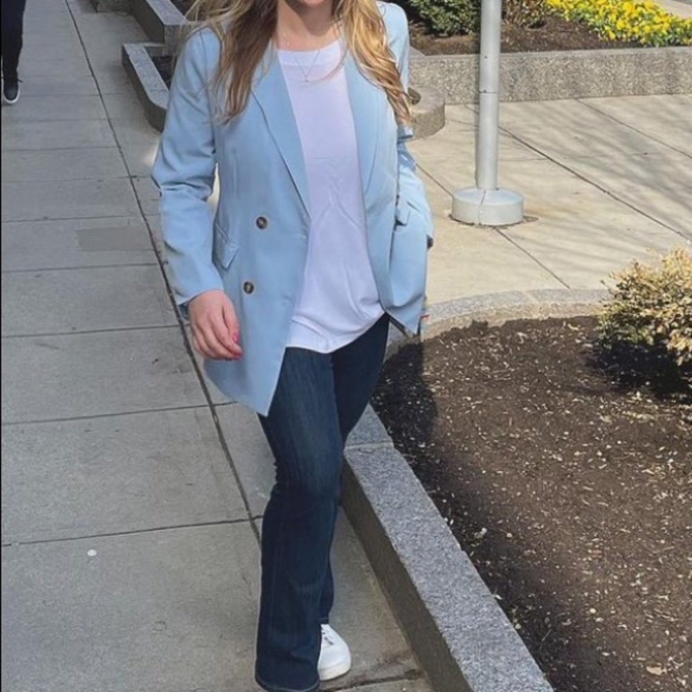 Blue blazer